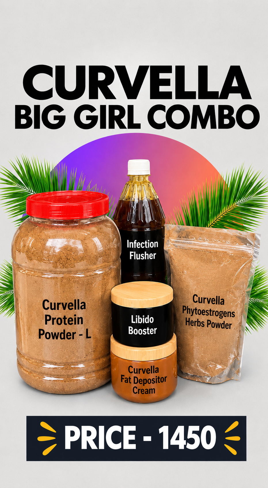 Curvella Big Girl Combo