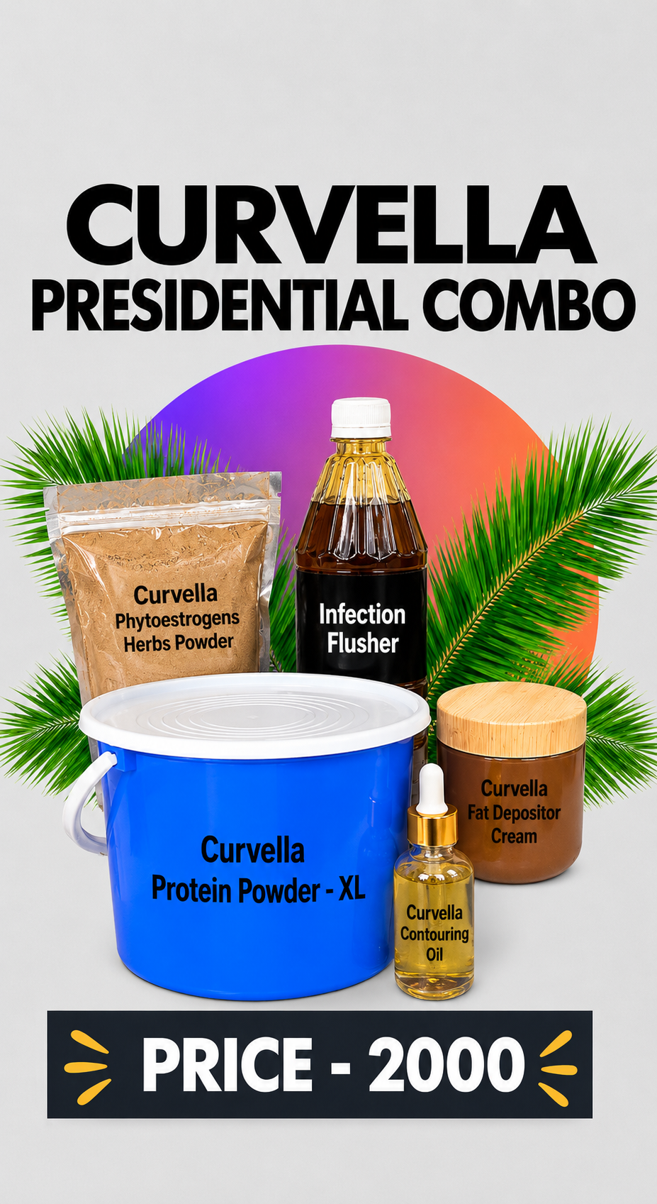 Curvella Presidential Combo