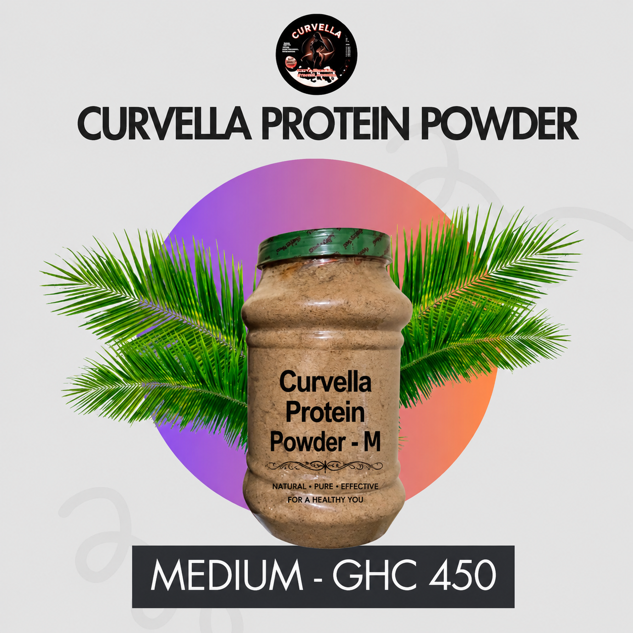 Curvella Protein Powder - Medium