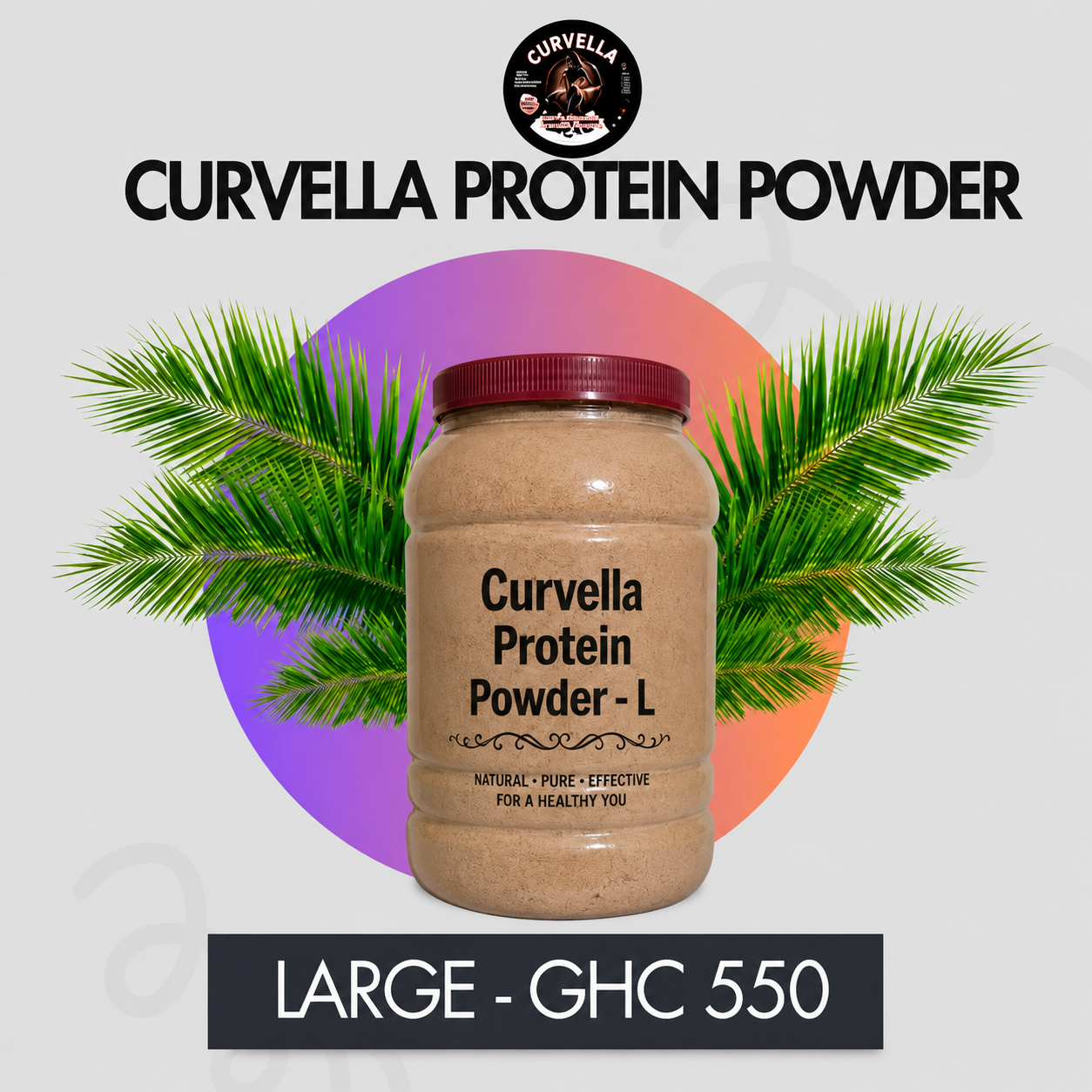 Curvella Protein Powder - Large